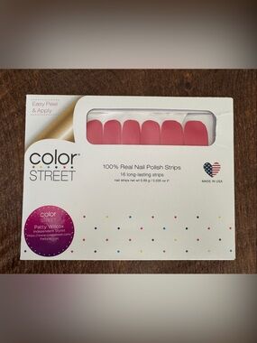 Color Street Baton Rougey Nail Polish Strips